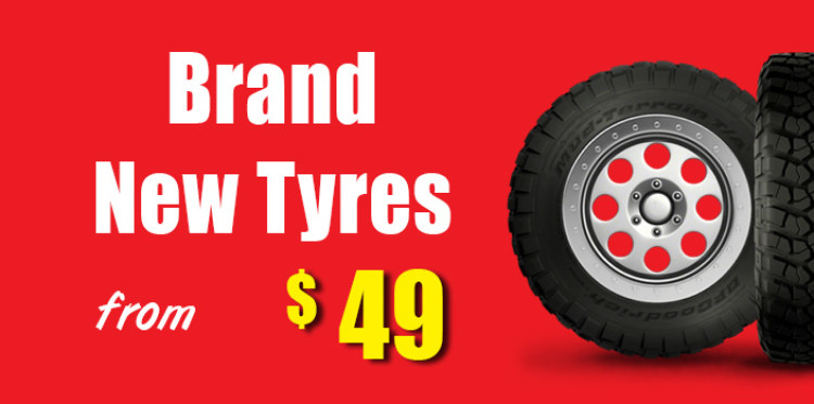 Brand New Tyres